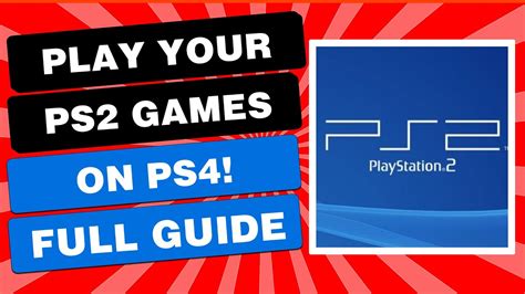 Can PS4 play PS2 games?